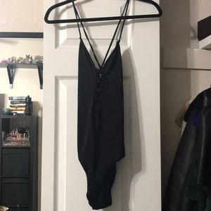 Black one piece Victoria Secret swimwear